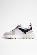 Sneakers Basses Jemmy Enfant - Sneakers en cuir blanc enfant