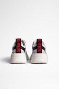 Sneakers Basses Jemmy Enfant - Sneakers en cuir blanc enfant