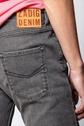 Paul jeans - Men’s slim-cut gray jeans.