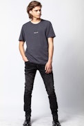 David jeans - Men’s dark gray jeans.