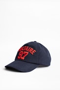 CASQUETTE DUSTIN - Casquette bleu garçon.