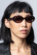 SZV232 Glasses - Women’s brown oval glasses