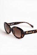 SZV232 Glasses - Women’s brown oval glasses