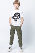 PANTALON DAVID ENFANT - Pantalon kaki garçon.