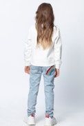 KIDS’ FAME SWEATSHIRT - Girls’ nude sweatshirt.