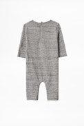 KIDS’ DIDOUNETTE BODYSUIT - Babies’ gray bodysuit.