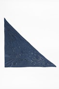 Bandy Paisley Silk Scarf - Women’s small printed triangular scarf.