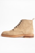 Botines Luis Suede - Botines beige de ante para hombre