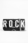 Pochette Rock ZV - Pochette noire matelassée femme en cuir