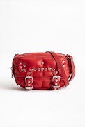 Sac Rider Nano Stardust - Petit sac rouge femme en cuir