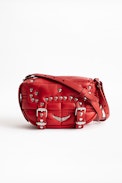 Sac Rider Nano Stardust - Petit sac rouge femme en cuir
