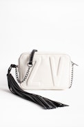 Sac XS Boxy Initials - Petit sac blanc femme en cuir