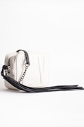 Sac XS Boxy Initials - Petit sac blanc femme en cuir