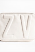 Sac XS Boxy Initials - Petit sac blanc femme en cuir