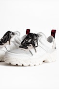 Blaze Metallic Sneakers - Women’s silver-tone running shoes