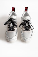 Blaze Metallic Sneakers - Women’s silver-tone running shoes