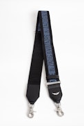 Bandolera Zadig & Voltaire - Bandolera negra y azul para mujer