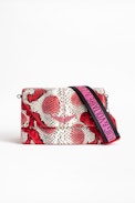 Lolita Wild Bag - Women’s python-print leather bag.