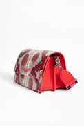 Lolita Wild Bag - Women’s python-print leather bag.