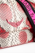 Lolita Wild Bag - Women’s python-print leather bag.
