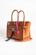 Candide Medium Zip Bag - Women’s camel-colored leather bag.
