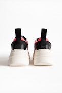 Sneakers Future - Baskets rose fluo en cuir femme