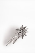 Mono Boucle D'Oreille Giant Comète ZV x Cécil - Mono boucle d'oreille argentée en forme de comète