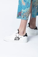 ZV1747 Board Jormi Sneakers - Women’s white leather low-top sneakers