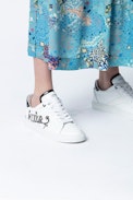 ZV1747 Board Jormi Sneakers - Women’s white leather low-top sneakers