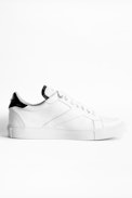 ZV1747 Board Jormi Sneakers - Women’s white leather low-top sneakers