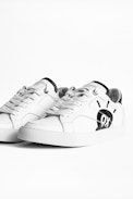 ZV1747 Board Jormi Sneakers - Women’s white leather low-top sneakers
