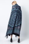 Babel Scarf - Women’s blue scarf.