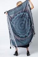 Babel Scarf - Women’s blue scarf.