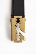 Ceinture Blade - Ceinture noire homme en cuir
