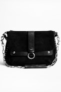 Kate XL Suede Bag - Kate XL Suede women’s black Bag designed by Kate Moss and Cecilia Bönström