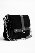 Kate XL Suede Bag - Kate XL Suede women’s black Bag designed by Kate Moss and Cecilia Bönström