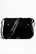 Kate XL Suede Bag - Kate XL Suede women’s black Bag designed by Kate Moss and Cecilia Bönström