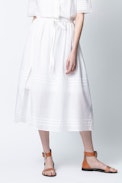 Rosary Lace Dress - Women’s long white dress.