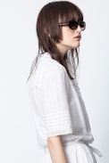 Rosary Lace Dress - Women’s long white dress.