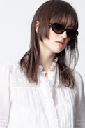 Rosary Lace Dress - Women’s long white dress.