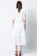 Rosary Lace Dress - Women’s long white dress.