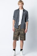 Sala Denim Shirt - Men’s gray denim shirt.