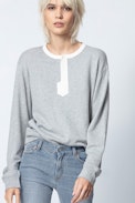 Jean Eclipse - Jean bleu taille mi-haute femme.