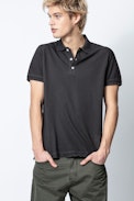 Pantalon Polly - Pantalon cargo kaki homme.
