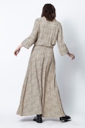Rikko Mini Leo Dress - Women’s long leopard-print dress.