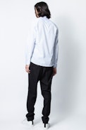 Chemise Torrol - Chemise bleue homme en coton.