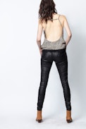 Cemarks Leo Print Camisole - Women’s leopard-print camisole.