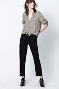 Tink Mini Leo Tunic - Women’s leopard-print tunic.