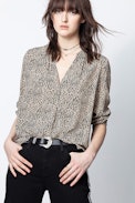 Tink Mini Leo Tunic - Women’s leopard-print tunic.