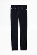 David Jeans - Men’s gray slim-fit jeans.